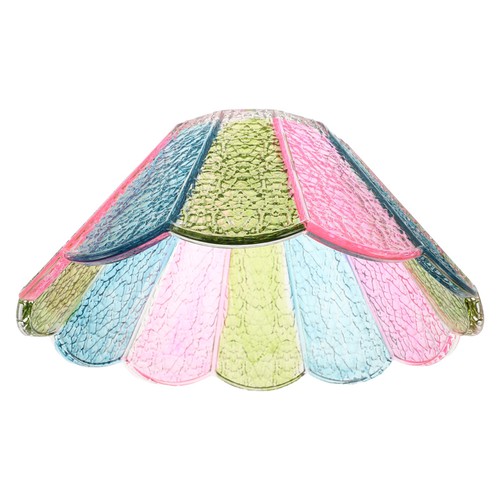 Colored lampshade glass retro - lampshade,,