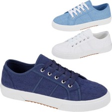 Womens Floral Canvas Casual