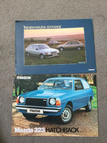 Mazda 323 hatchback brochure - mazda,