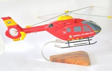 Eurocopter EC-135 Cornwall Air Ambulance Mahogany Collectors Model Scale 1:25