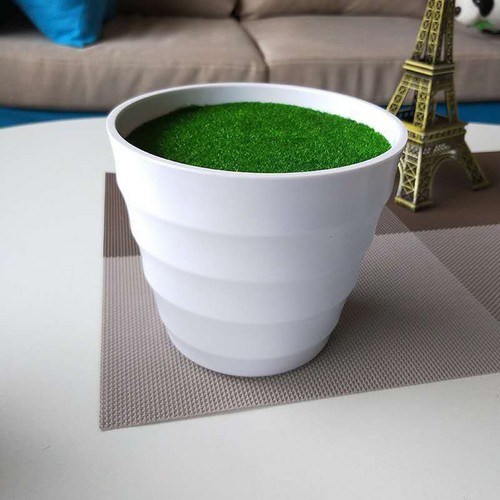 Plastic flower pot - pot, thick