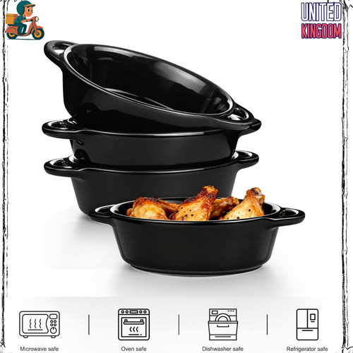 Oval ceramic baking dishes 4 - oval, dishes,