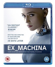 Ex Machina Blu-Ray (2015) Domhnall Gleeson, Garland (DIR) cert 15 Amazing Value