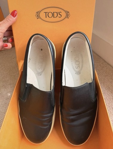 Tod black leather - tod’s,