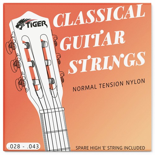 Tiger classical guitar strings - tiger,