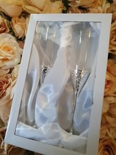 set of 2 wedding Champagne