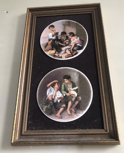 Vintage the beggar boys plate - vintage,