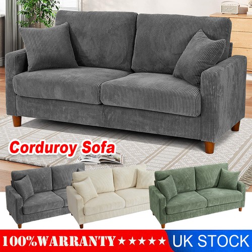 Corduroy sofa seater modern - sofa,