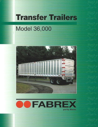 Truck trailer brochure manac - truck,