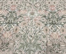 William Morris Golden Lily 100% Cotton Sample. 200cm x 236cm. Upholstery Project