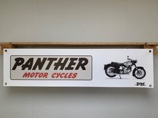 Panther Motorcycle BANNER