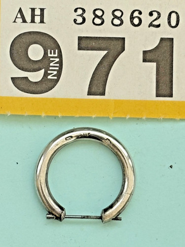 Antique sterling silver pocket - sterling,