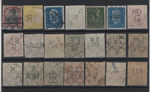 Germany reich used stamps - 21,
