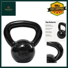 Cast iron kettlebell textured - cast,