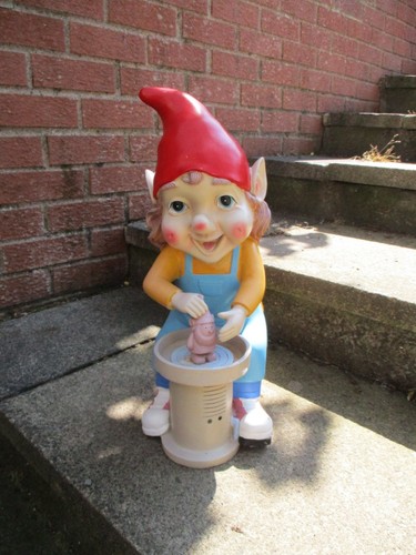 Quirky garden gnome - quirky,