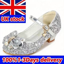 Girls Childrens Low Heel