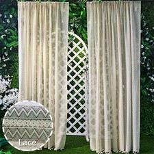Vintage Tassel Window Sheer
