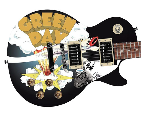 Green day autographed - day, "dookie