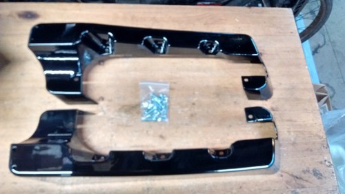 Hard strecthed saddlebag - hard,