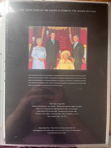 Royal mail stamps 100th - royal,