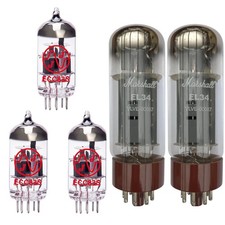 Replacement Valve Kit for Marshall Silver Jubilee 2555 50w (2 x JJ ECC83 1 x ...