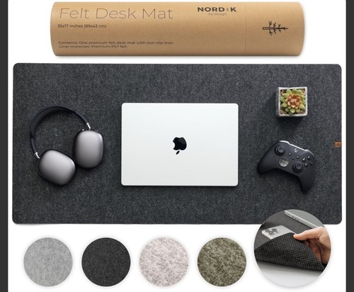 Nordik felt desk mat large - nordik,