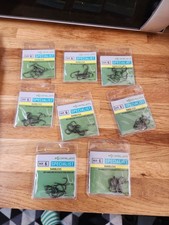 Korum specialist barbless hokks - size 6 job lot - coarse river lake carp fishin