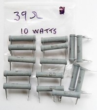 Vintage Capacitors 39 ohms 10