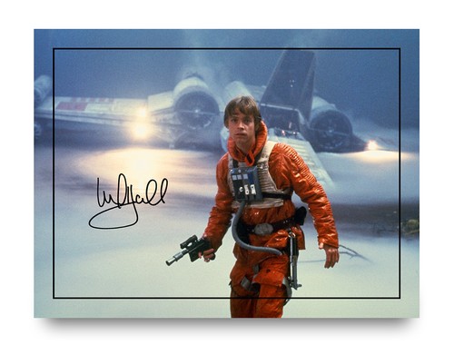Mark hamil signed star trek - signed,