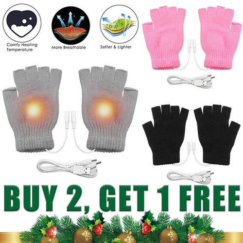 Usb heated gloves winter - usb,