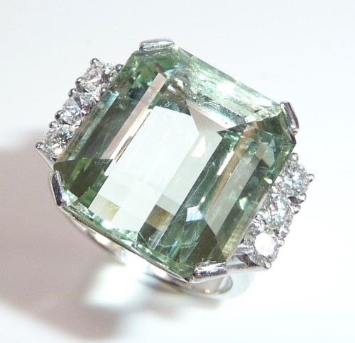 Ring 585 gold white - 585,