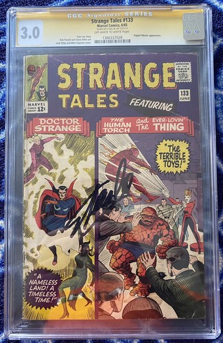 Strange tales 133 signed by - #133,,