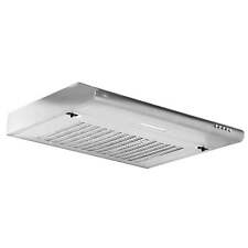 Baridi 60cm Visor Cooker Hood Kitchen for Undercabinets, Stainless Steel - DH108