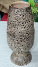 super vallauris french pottery large vase mid century great glaze effects