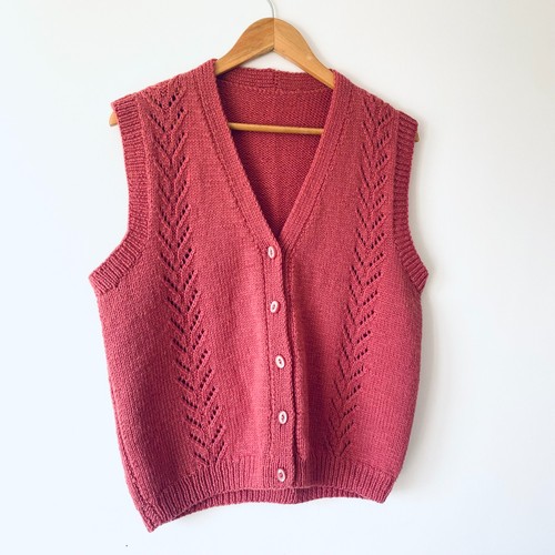 Vintage sweater vest women - sweater, women's