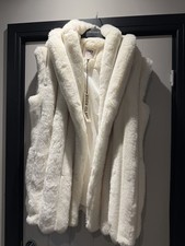 River Island Cream Faux Fur