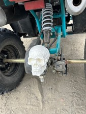 White Tow Bar Cover  Car