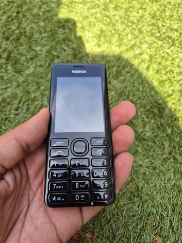 Nokia 206 mobile phone black - phone,