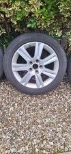 4 x Genuine Audi A4 Alloy Wheels + Goodyear Tyres  225/50R17 7.5J ET45 vw skoda