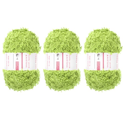 Pcs fur yarn fluffy chunky - fur,