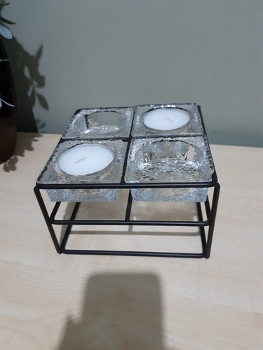 Partylite candle holder with - partylite,