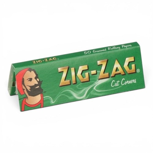 Zig zag green cut - zig-zag, corners