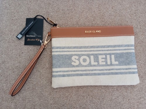 River island woven clutch bag - island,