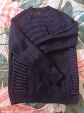 Men's Navy Dissident Jumper Size Large Lovely Condition