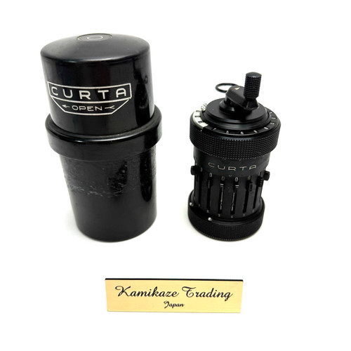 Curta mechanical calculator - curta,