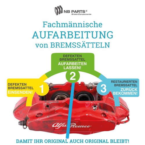Reconditioned brake caliper - reconditioned,