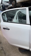 VAUXHALL CORSA (D) ECOFLEX 5 DR 2006-2014 DOOR (REAR DRIVER SIDE) WHITE