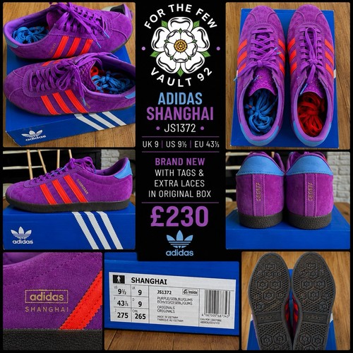Adidas shanghai js1372 suede - adidas,