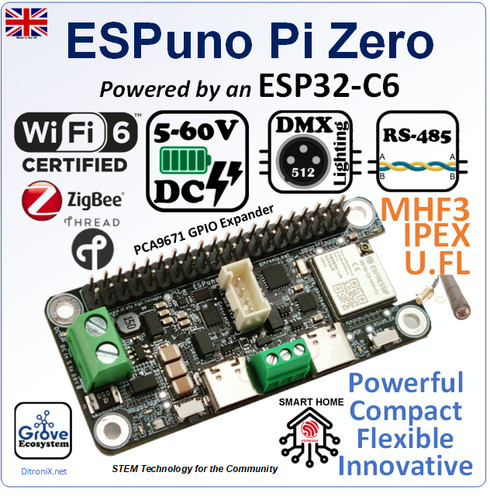 Espuno zero esp32 1u - pi,