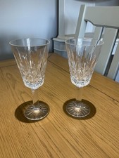 Two Waterford Crystal Wine